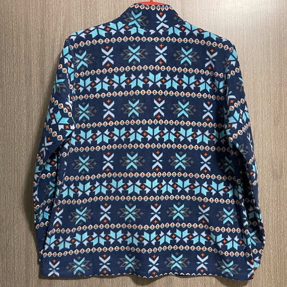 Victory Outfitters 1/4 Zip Fleece - Geometric Pattern - Size 1X - Picture 6 of 11